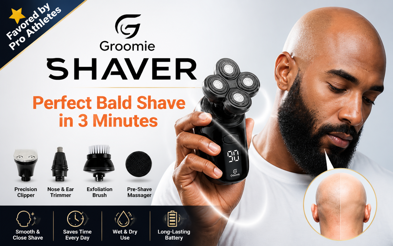 Groomie Shaver