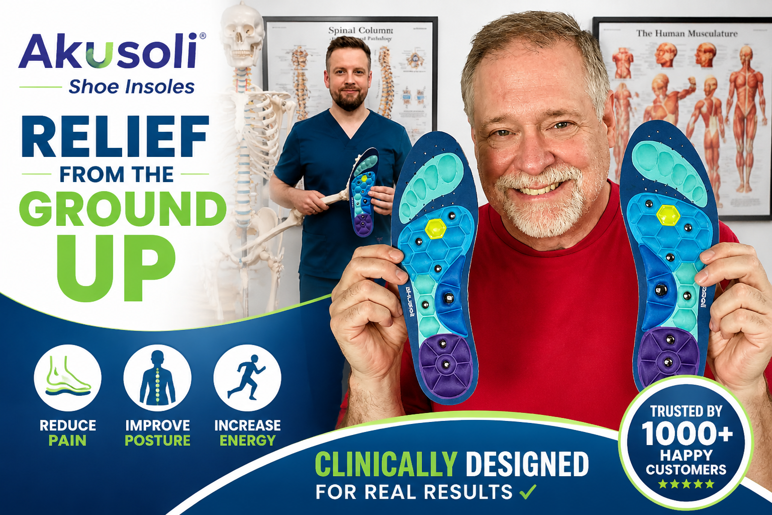 Akusoli Insoles Promise Magnetic Acupressure Relief For Tired Feet. We Tested The Fit, The Feel, And The Claims.