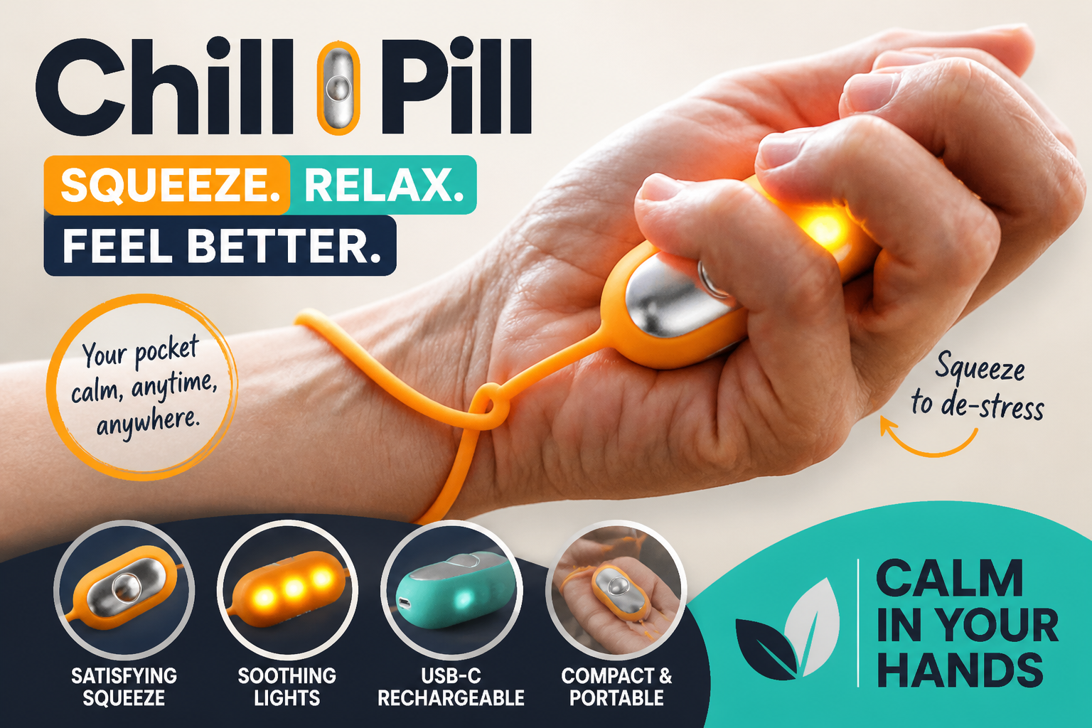 Chill Pill Review: Does Holding This Device Really Calm You Down?