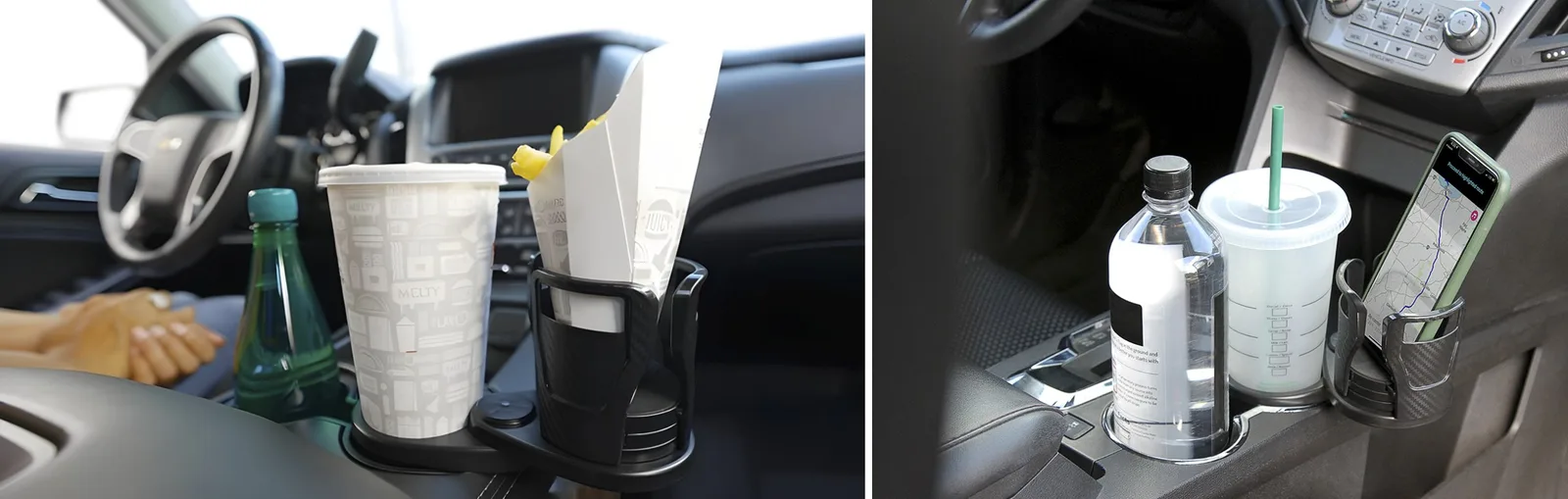 CupStation carbon-fiber-textured material detail