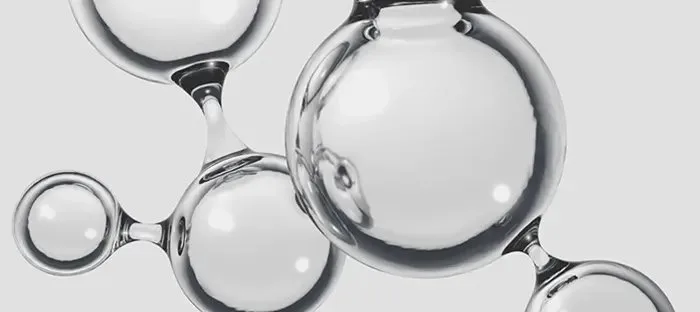 Sodium hyaluronate ingredient shot from Glamory's serum formula