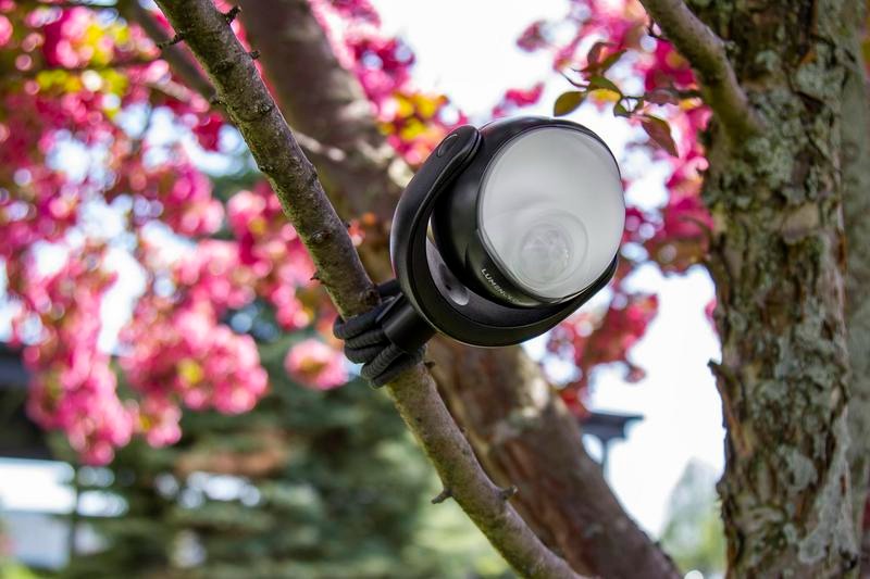 Three mounting options for Lumenology: magnet, magnetic base, and tripod