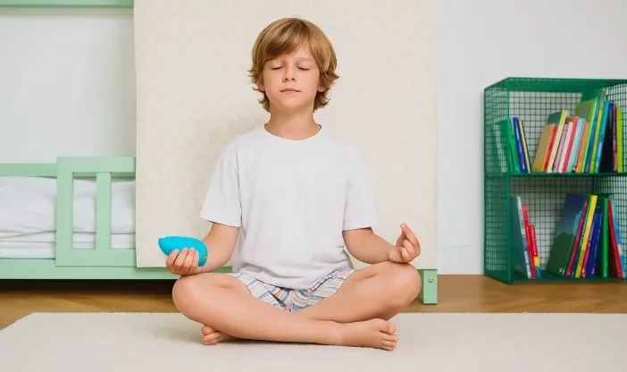 Moonbuddy breathing device with character sleeve