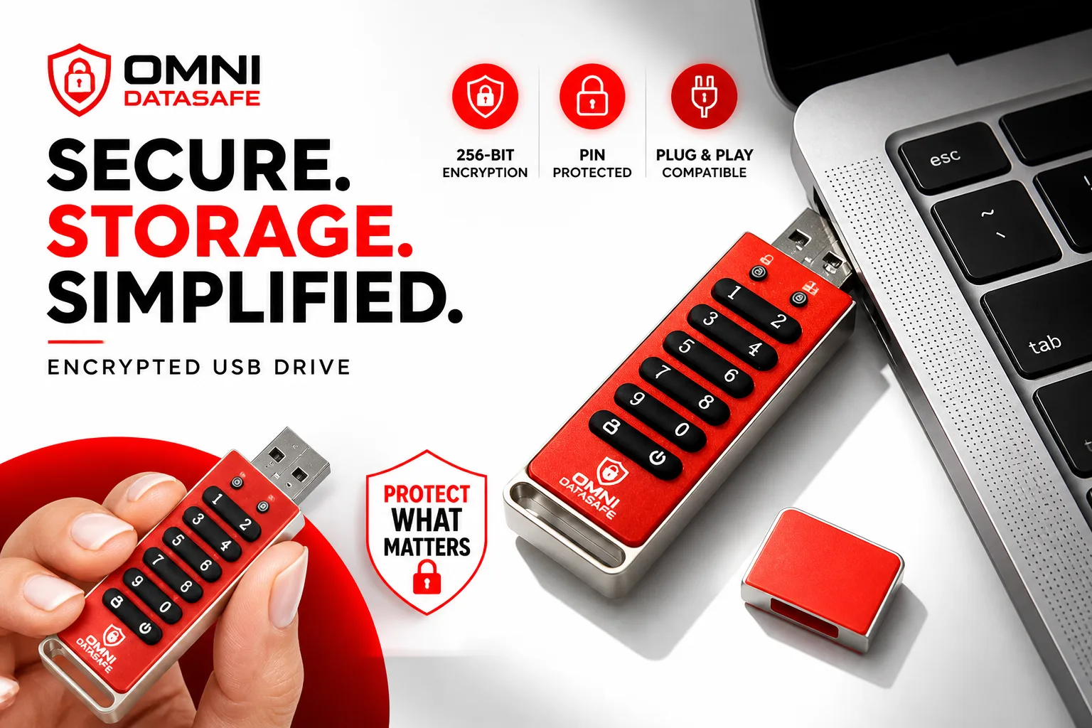 Omni DataSafe Review: Is A Keypad USB Drive Really "Unbreakable"?