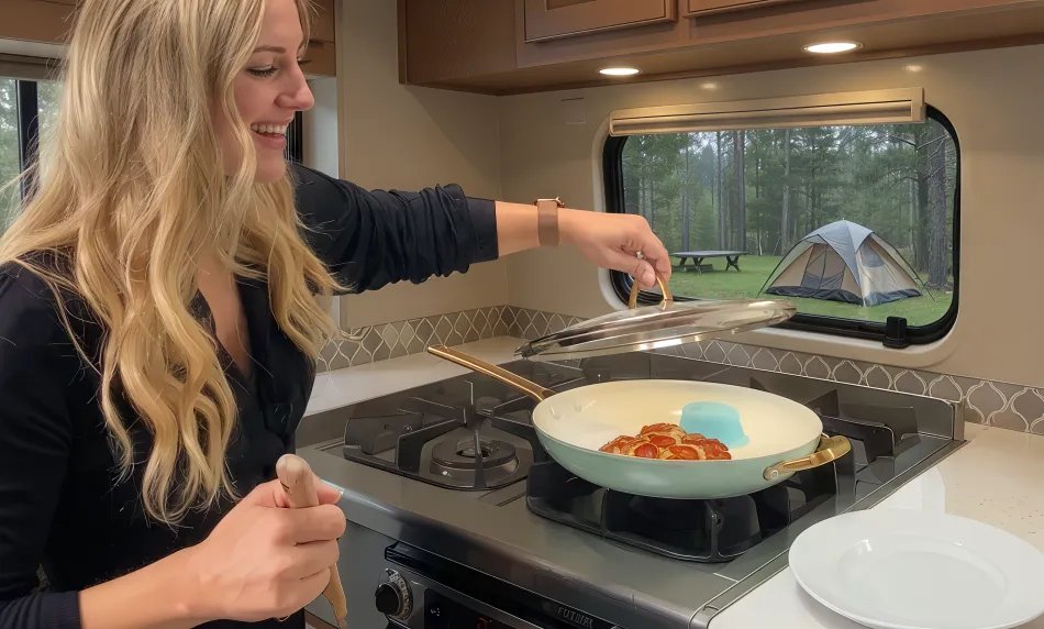 Food reheated using the Pacuzzi steamer