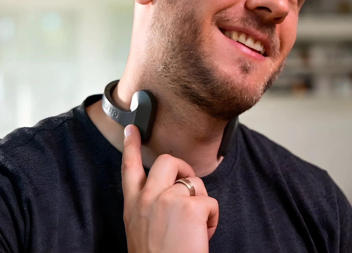 Apply Gel, Place Pulsetto
