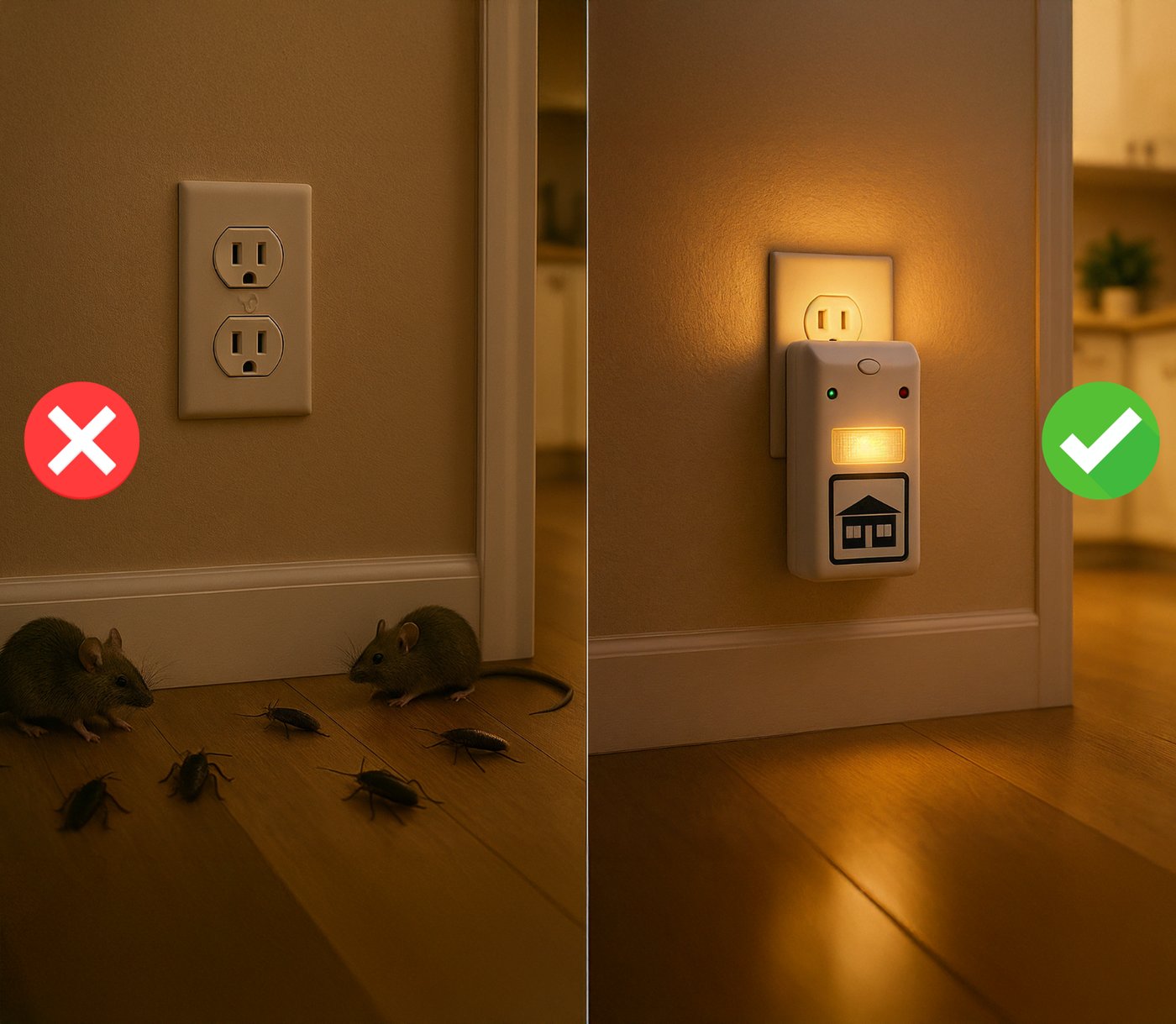 Riddex Plus plug-in pest repellent device