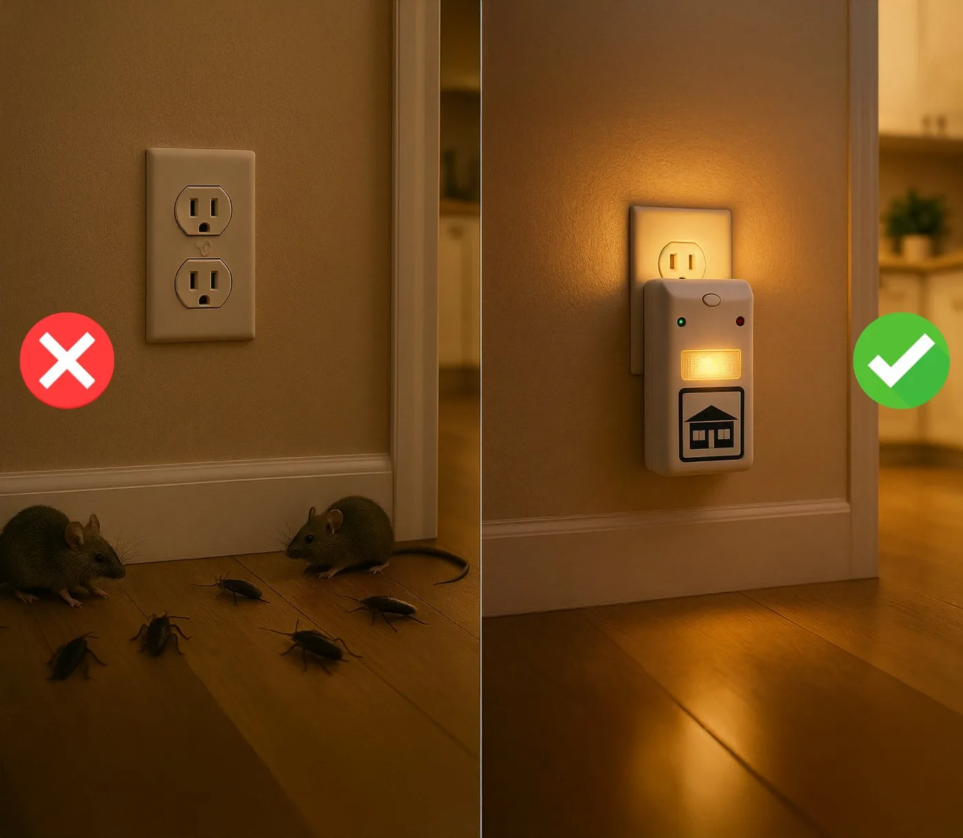 Riddex Plus plug-in pest repellent device