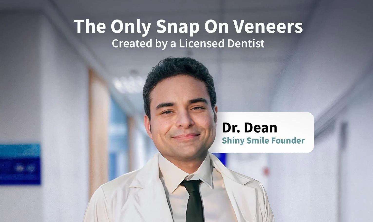 Dentist and founder with credentials for Shiny Smile