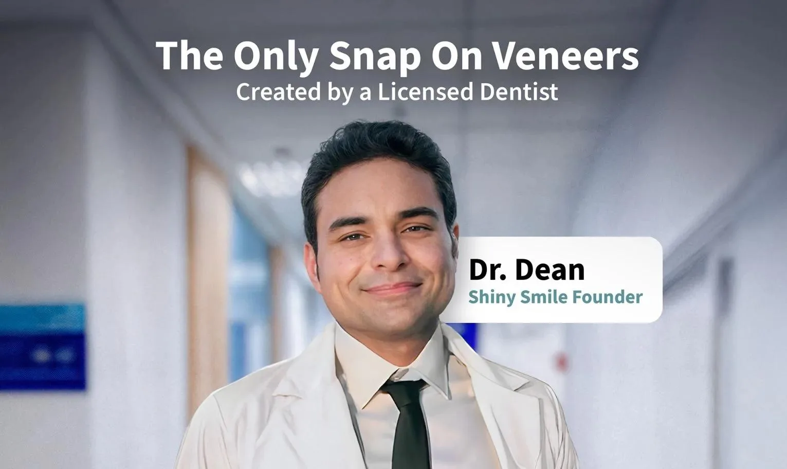Dentist and founder with credentials for Shiny Smile
