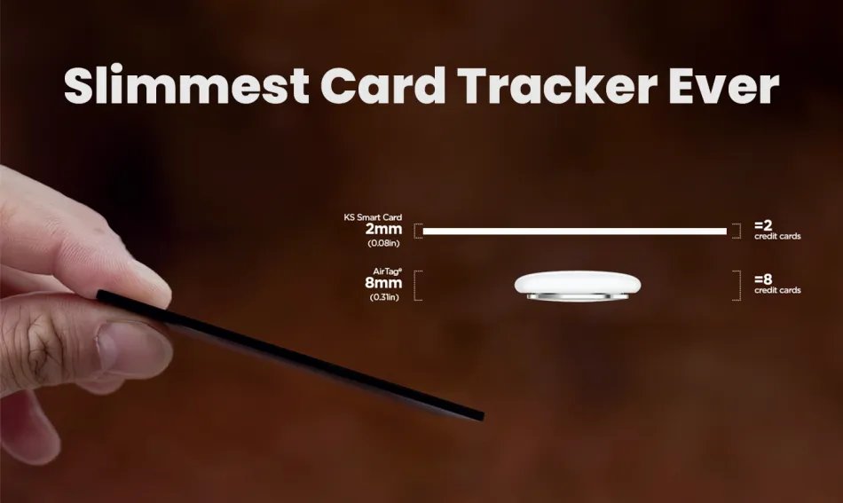 SmartCard vs. A Standard Bluetooth Tracker Tag