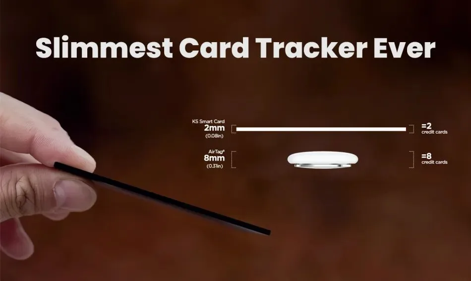 SmartCard vs. A Standard Bluetooth Tracker Tag