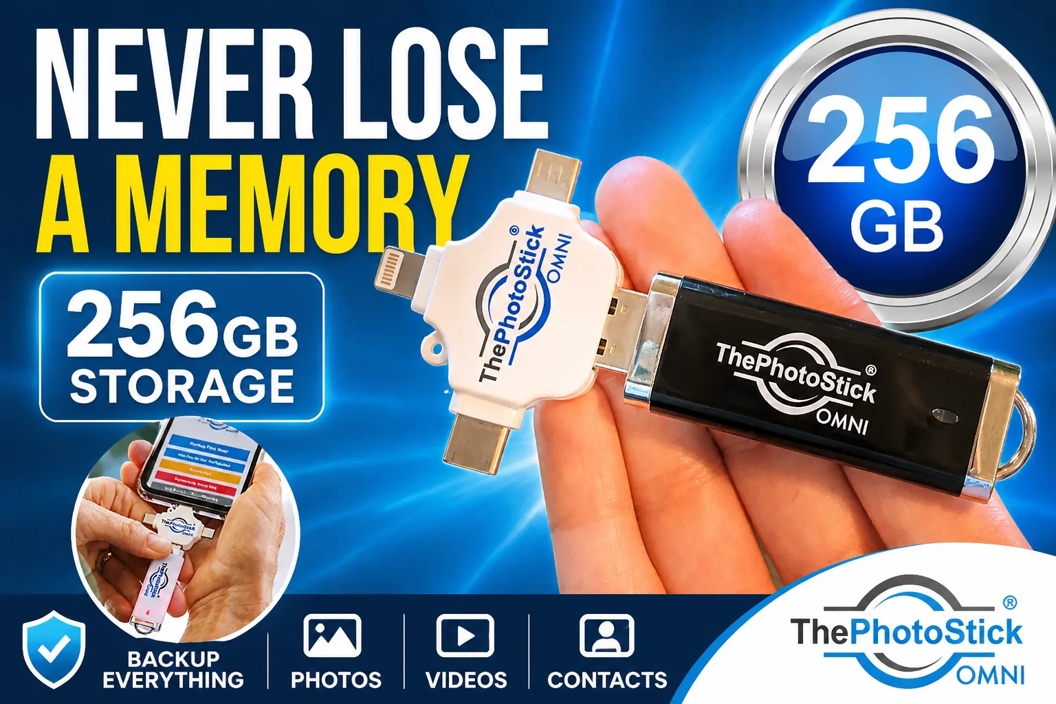 ThePhotoStick OMNI Review: Does the One-Click Photo Backup Drive Actually Find Everything?