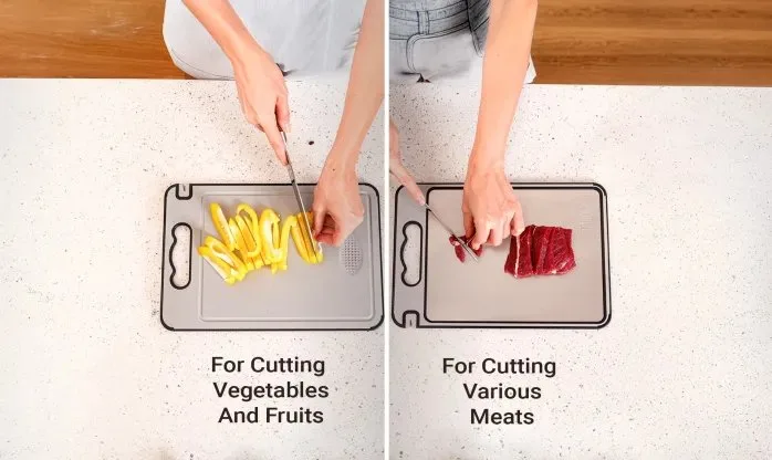 TIBO cutting board dual-sided design